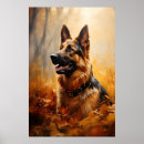 Recherche de berger allemand posters Automne