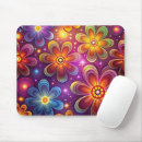 Recherche de motif hippie tapis souris Orange