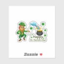 Recherche de lutin autocollants Heureux