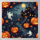 Recherche de nuit de halloween posters Contenu générationnel