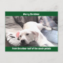 Recherche de noël drôle cartes postales Adorable