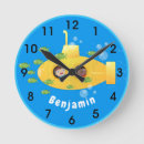 Recherche de sous marin horloges Pour enfants