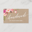 Recherche de fabriqué à la main cartes visite Fait maison