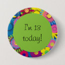 Recherche de floral coloré badges Pour enfants