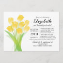 Recherche de tulipe jaune invitations Invités