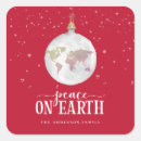 Recherche de globe terre autocollants Paix sur terre