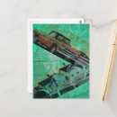 Recherche de vintage camion cartes postales Rétro