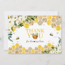 Recherche de abeilles miel vœux cartes Baby shower d'abeilles