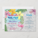 Recherche de watercolor flamingo invitations Floral