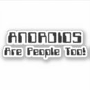 Recherche de androïde autocollants Drôle