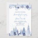 Recherche de flocon de neige mariage invitations Boisé