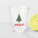 Recherche de noël shot verres De vacances