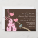 Recherche de terrain de camping invitations Feu de camp