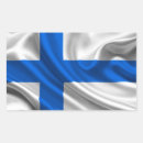 Recherche de drapeau finlandais autocollants Travel