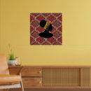 Recherche de silhouette de femme posters Ethnique