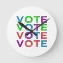 Recherche de vote horloges Démocrate