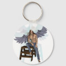 Recherche de anges porteclés Bleu