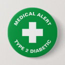 Recherche de médical badges Diabétique