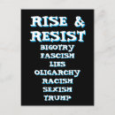 Recherche de anti donald trump cartes postales Résister