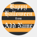 Recherche de halloween autocollants Citrouille