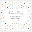 Recherche de gouttes de pluie autocollants Bleu