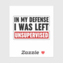 Recherche de la défense autocollants Pour ma défense