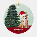 Recherche de corgi décorations de noël Pembroke welsh corgi