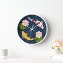 Recherche de carpe koi horloges Asiatique