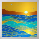 Recherche de motif nautique posters Bleu