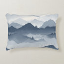 Recherche de paysage de montagne coussins Oiseaux