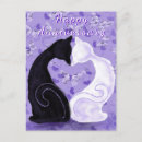Recherche de chats romantiques cartes postales Pour eux