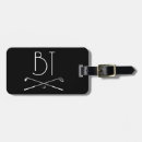 Recherche de rétro style bagages étiquettes Monogramme