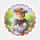 Recherche de cow boy autocollants Fête d'anniversaire