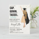 Recherche de masters graduation invitations Simple