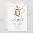 Recherche de hedgehog baby shower invitations Moderne