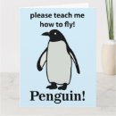Recherche de pingouin antarctique vœux cartes Oiseau