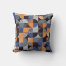 Recherche de dessin géométrique vintage coussins Motif