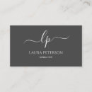 Recherche de manuscrite cartes visite Minimaliste