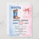 Recherche de boots or bows invitations Garçon ou fille