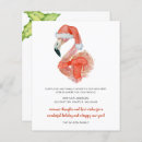 Recherche de flamingo noël invitations Vacances