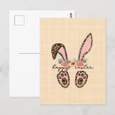 Recherche de pâques lapin cartes postales Mignon