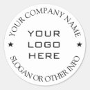 Recherche de logo français autocollants Emballage petite entreprise rose