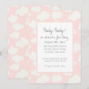 Recherche de nuages blancs invitations Petite fille