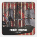 Recherche de anniversaire de pirate autocollants Fête