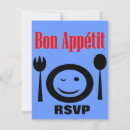 Recherche de bon appétit cartes invitations Dîner
