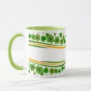 Recherche de chance irlandaise tasses Trèfles