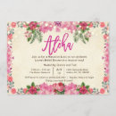 Recherche de douche nuptiale tropicale invitations Aloha