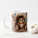 Recherche de famille de hibou tasses Oiseau