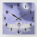 Recherche de cygne horloges Amour