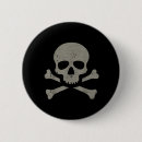 Recherche de dessin crâne badges Crâne et os croisés